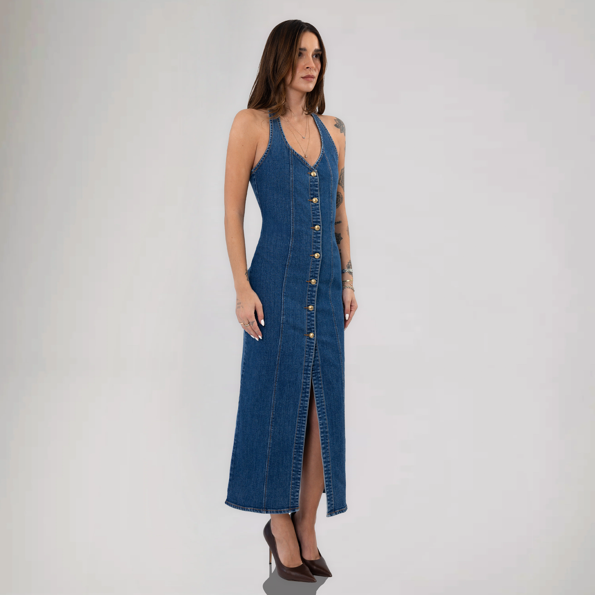 The Kate Dress S / Bleu Cristal