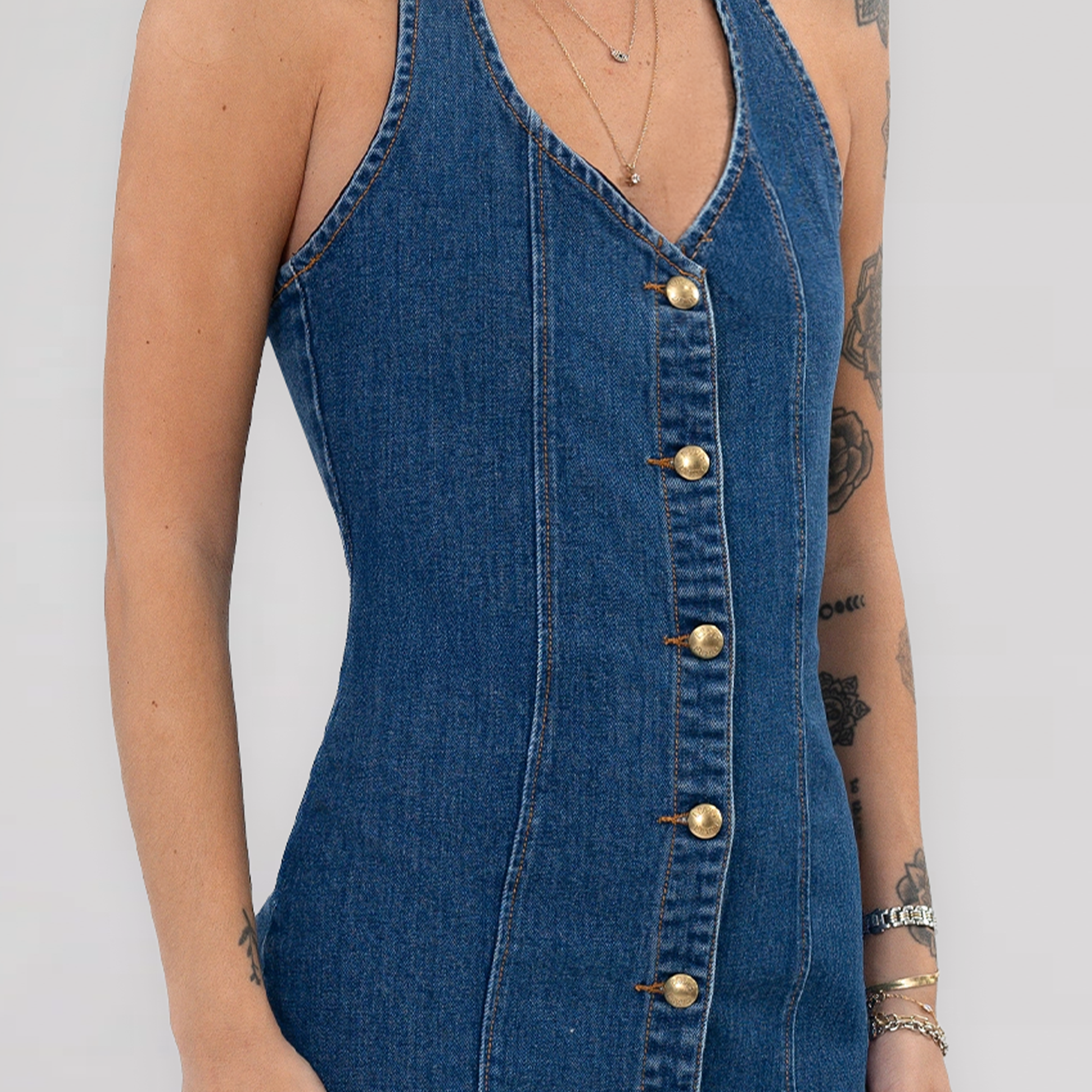 The Kate Dress S / Bleu Cristal